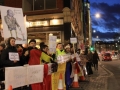 2012 - Evenimente ale comunitatii - Manifestatii ale romanilor din uk la londra 22 ian 2012