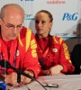 2012 - Petreceri romanesti - 2012 - Evenimente oficiale 2012 - Conferinta de presa la casa olimpica a romaniei cu lotul de gimnaste 08 august 2012