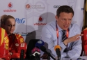 2012 - Evenimente oficiale - Conferinta de presa la casa olimpica a romaniei cu lotul de gimnaste 08 august 2012