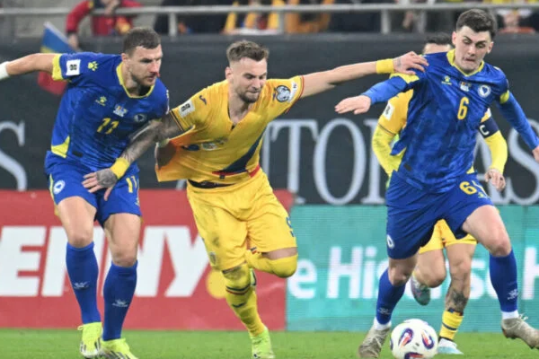 România – Bosnia-Herțegovina 0-1. Debut cu stângul pentru echipa lui Mircea Lucescu în drumul spre Campionatul Mondial